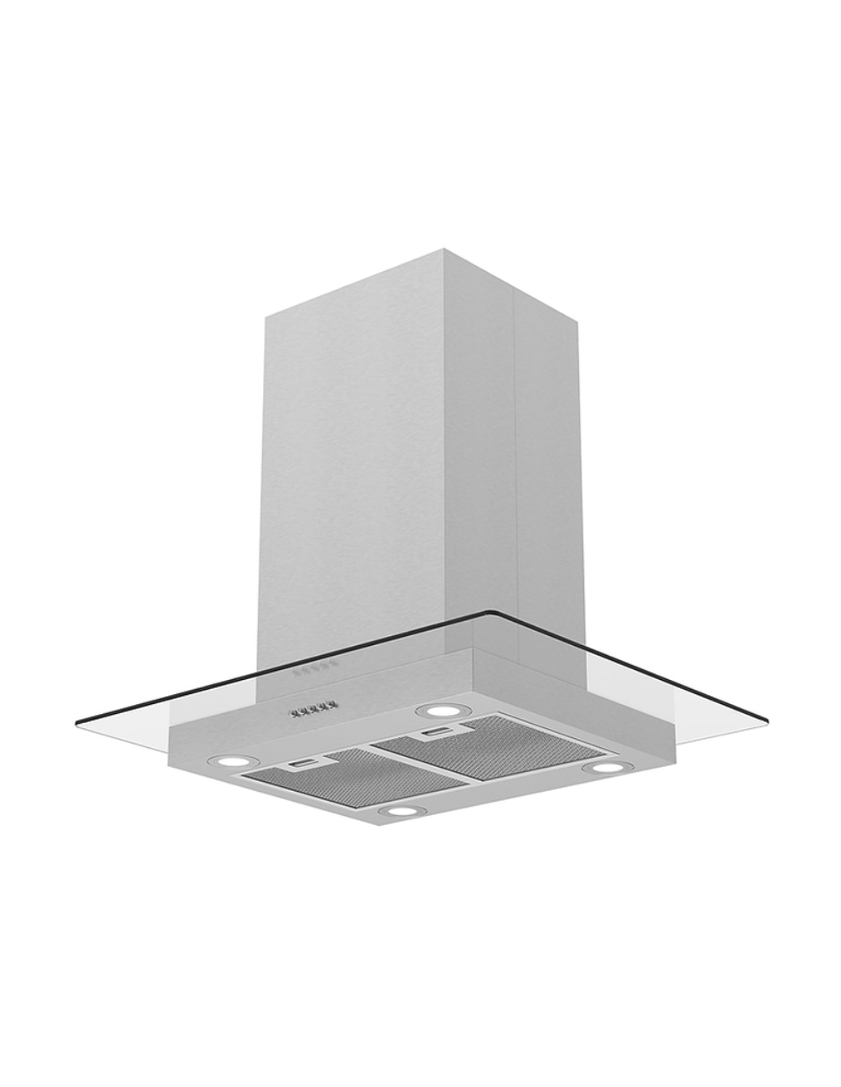 Campana plana isola miami 30 de acero inoxidable