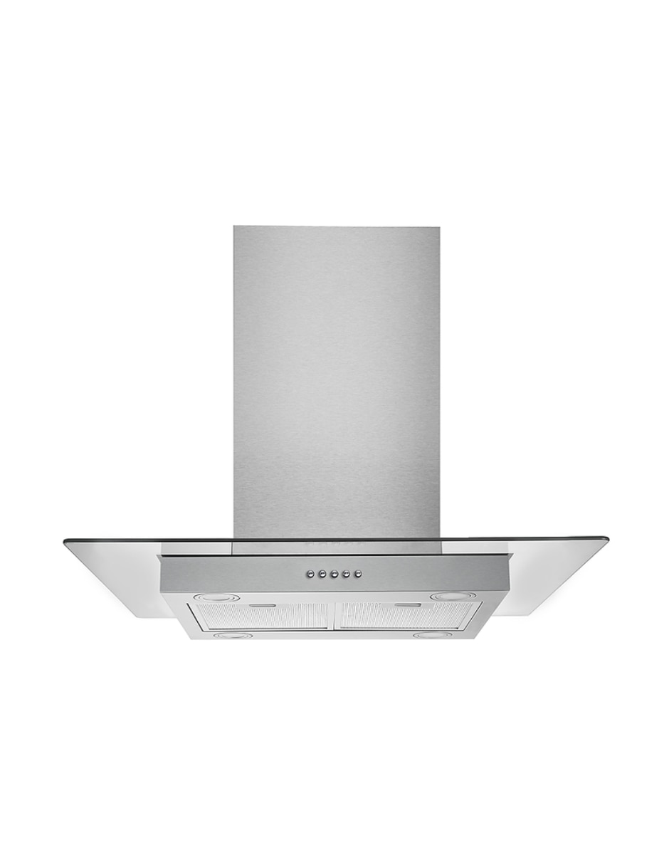 Campana plana isola miami 30 de acero inoxidable 2